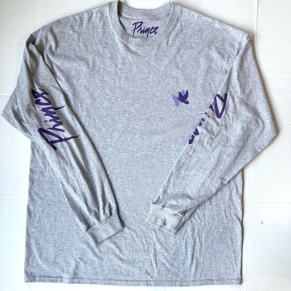 NWOT - Prince Gray Long Sleeve Shirt - Unisex / Men’s Size XL